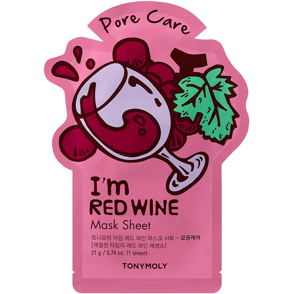 I´m Red Wine Sheet Mask