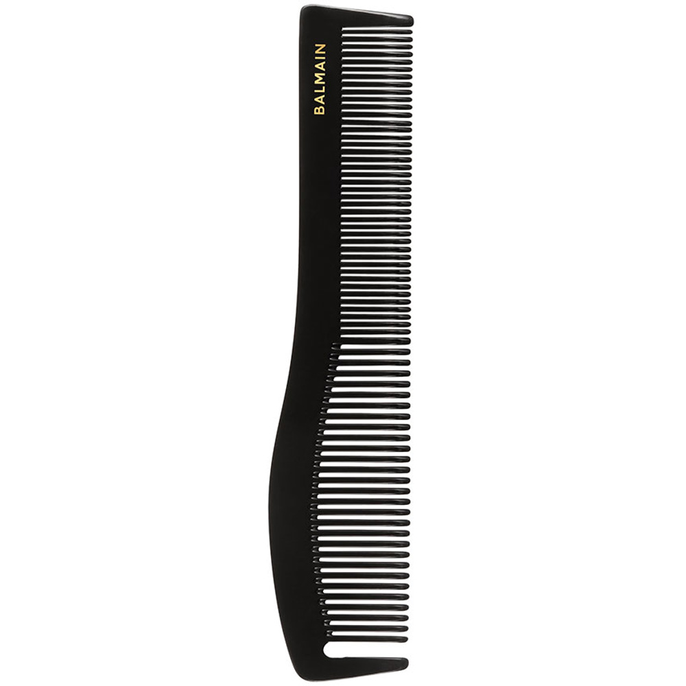 Cutting Hair Comb Black and White