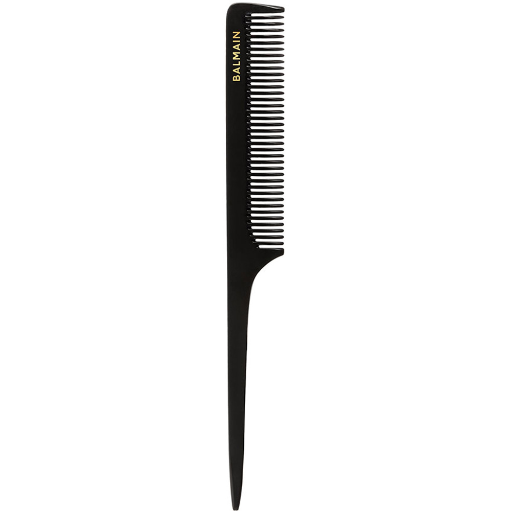 Tail Hair Comb Black and White