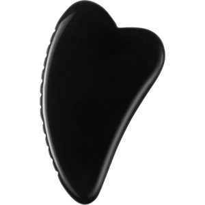 Obsidian Gua Sha With Teeth