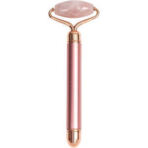 Electric Vibrating Noiseless Roller, Rose Quartz