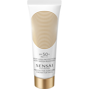 Silky Bronze Protective Cream Face SPF50+, 50ml