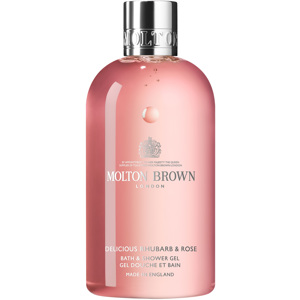 Delicious Rhubarb & Rose Bath & Showergel, 300ml