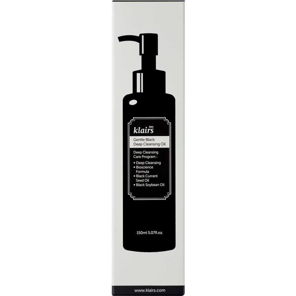 Gentle Black Deep Cleansing Oil, 150ml