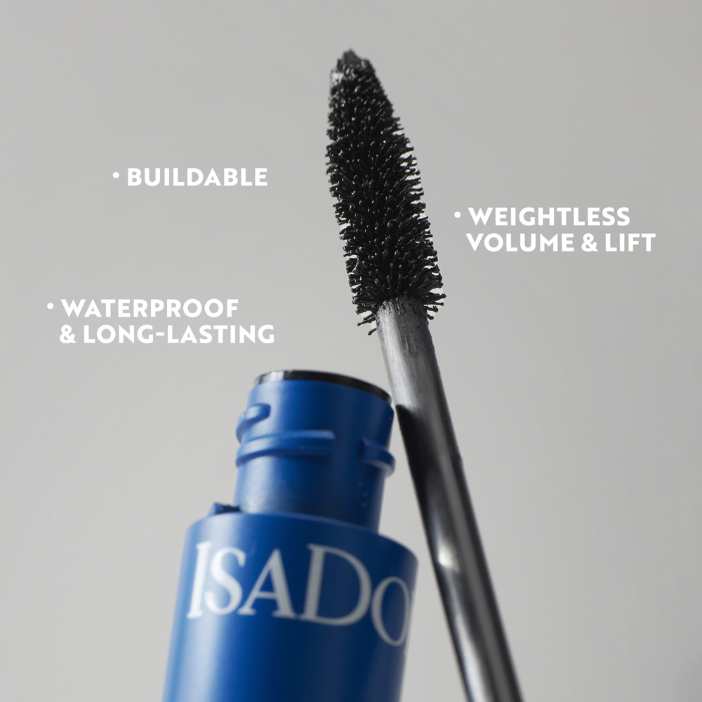 Build-Up Mascara Extra Volume Waterproof, 01 Black