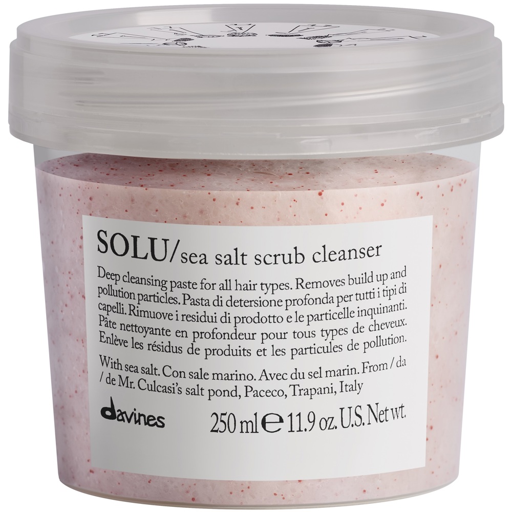 SOLU Sea Salt Scrub Cleanser, 250ml