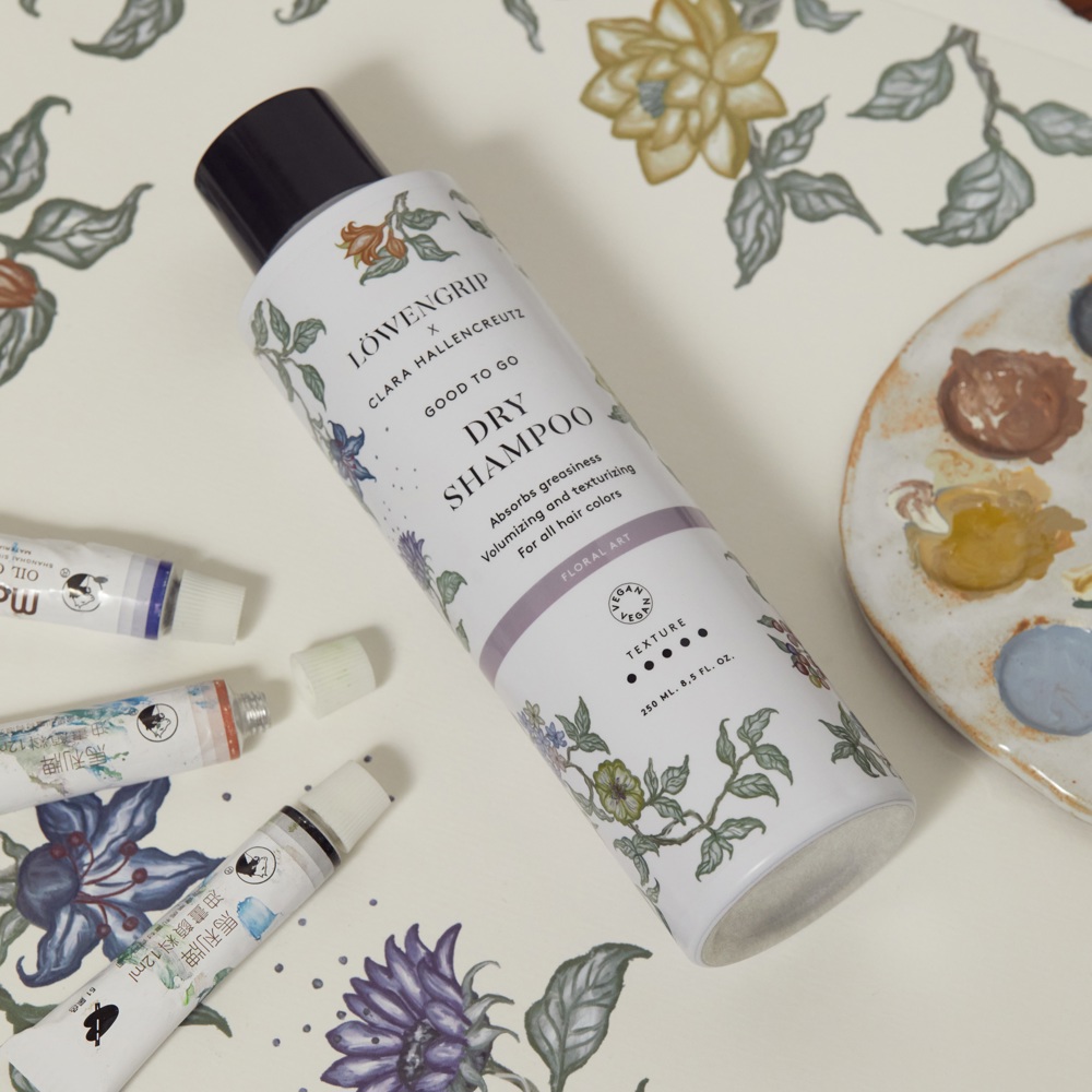 Good To Go Dry Shampoo Floral Art X Clara Hallencreutz, 250ml