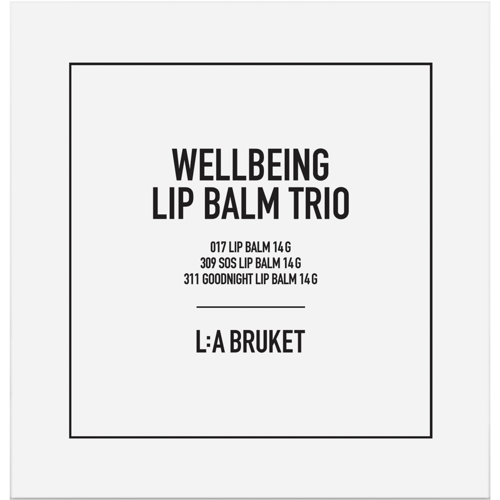 Wellbeing Lip Balm Trio