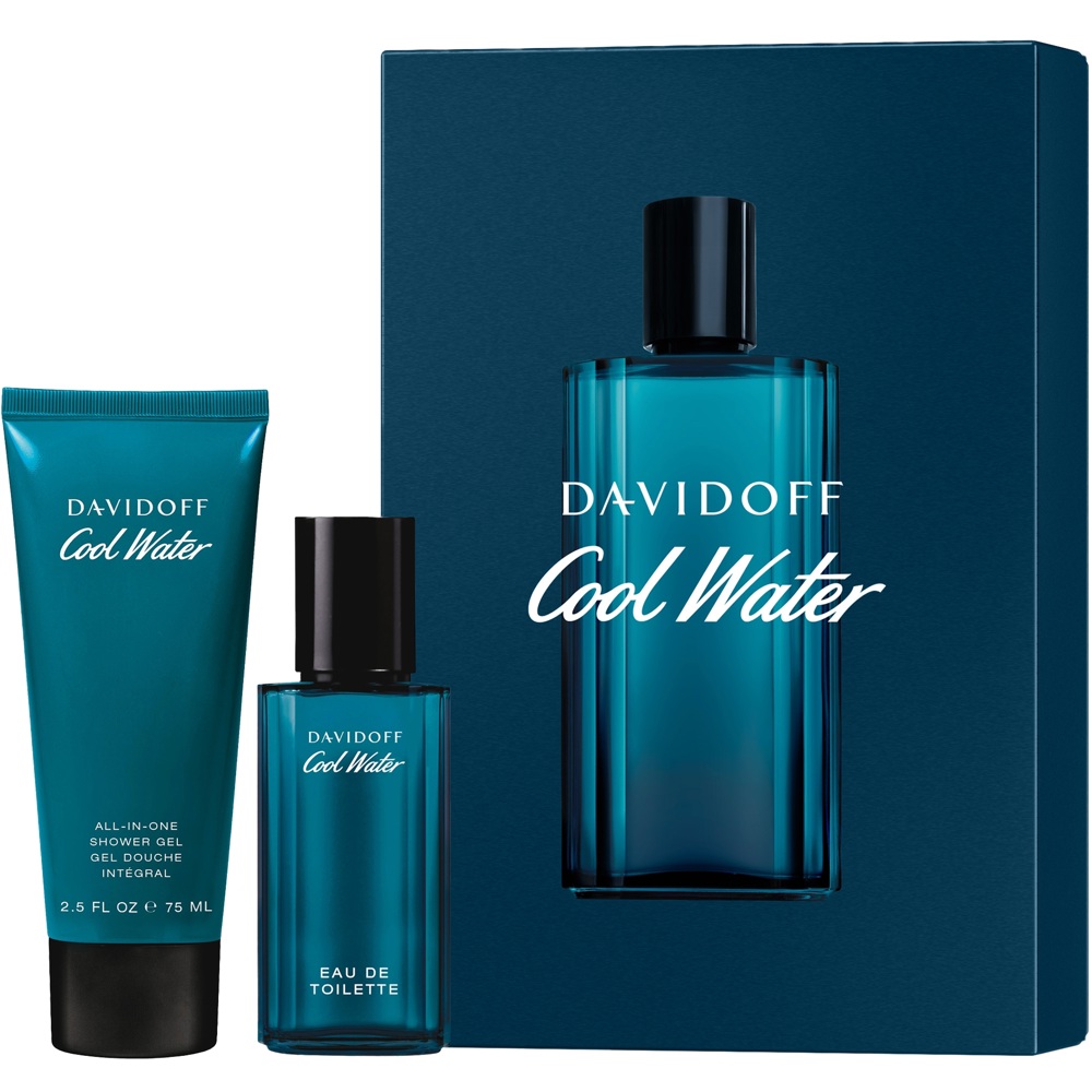 Cool Water Man Gift Set, EdT Shower Gel