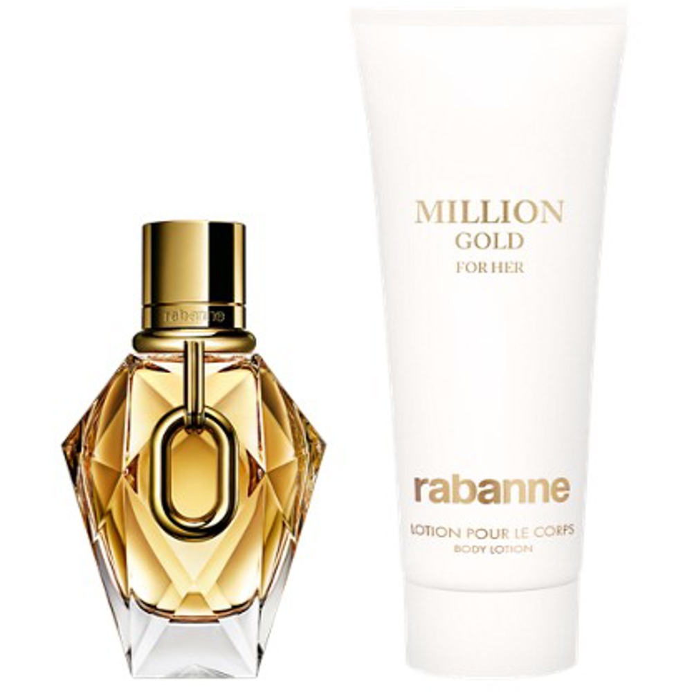 Million Gold for Her Gift Set, EdP and Body Lotion