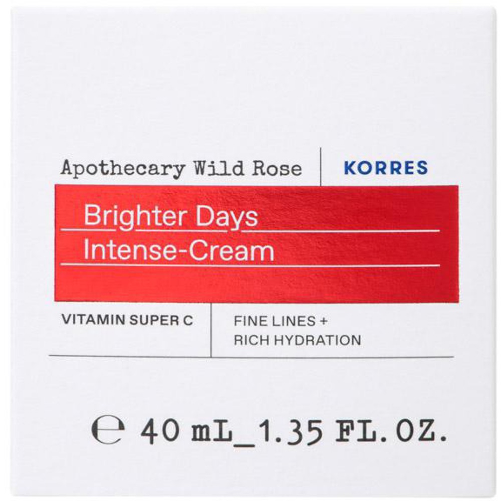 Apothecary Wild Rose Brighter Days Intense-Cream, 40ml