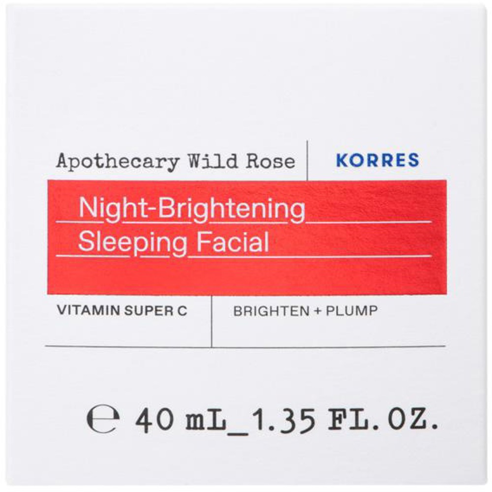 Apothecary Wild Rose Night-Brightening Sleeping Facial, 40ml