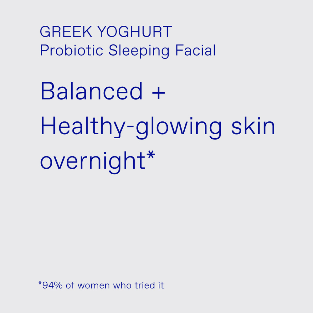 Greek Yoghurt Probiotic Quench Sleeping Facial, 40ml