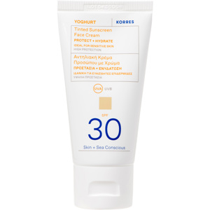 Yoghurt Tinted Sunscreen Face Cream SPF30