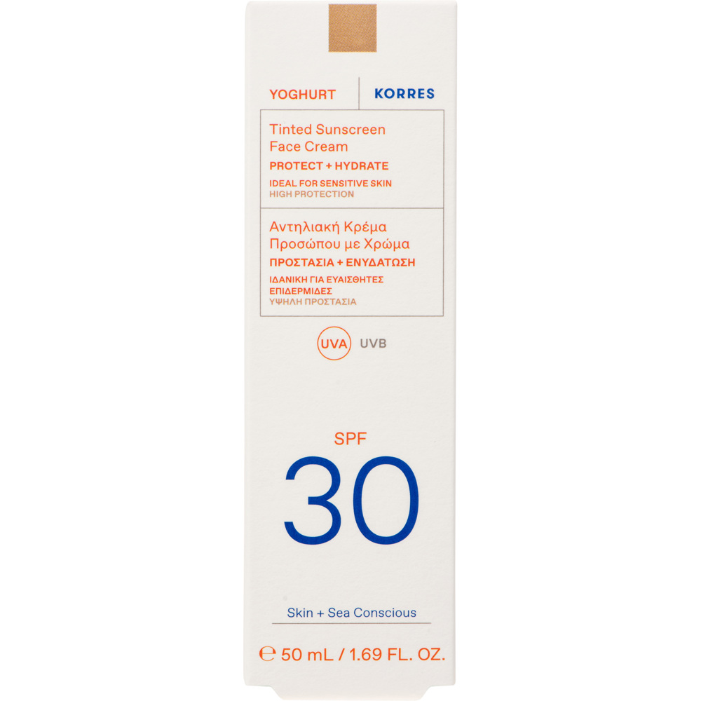 Yoghurt Tinted Sunscreen Face Cream SPF30