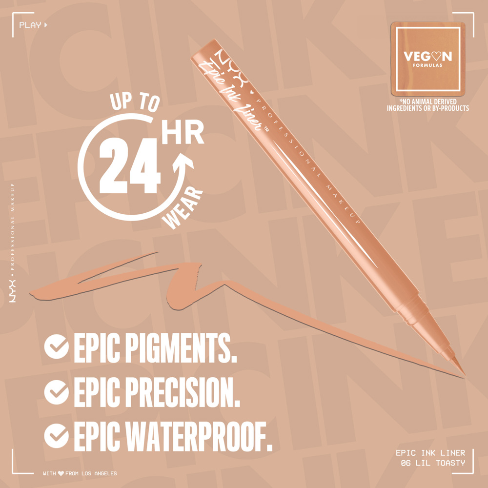 Epic Ink Waterproof Liquid Eyeliner