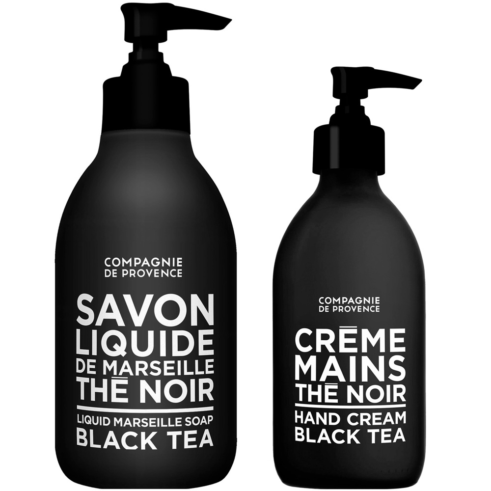 Black is Black - Black Tea Duo, Hand Cream and Soap