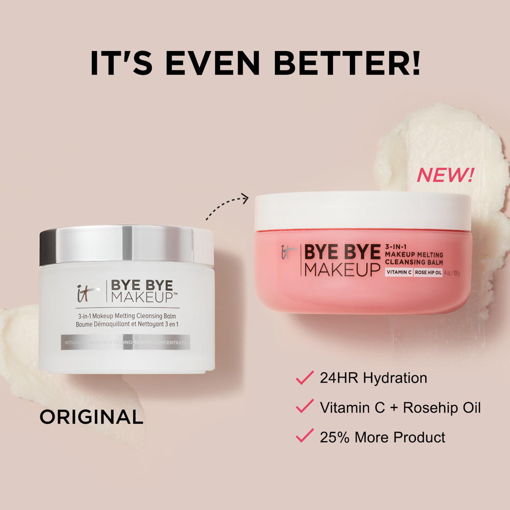 Bye Bye Makeup 3-in-1 Makeup Melting Cleansing Balm, 100g