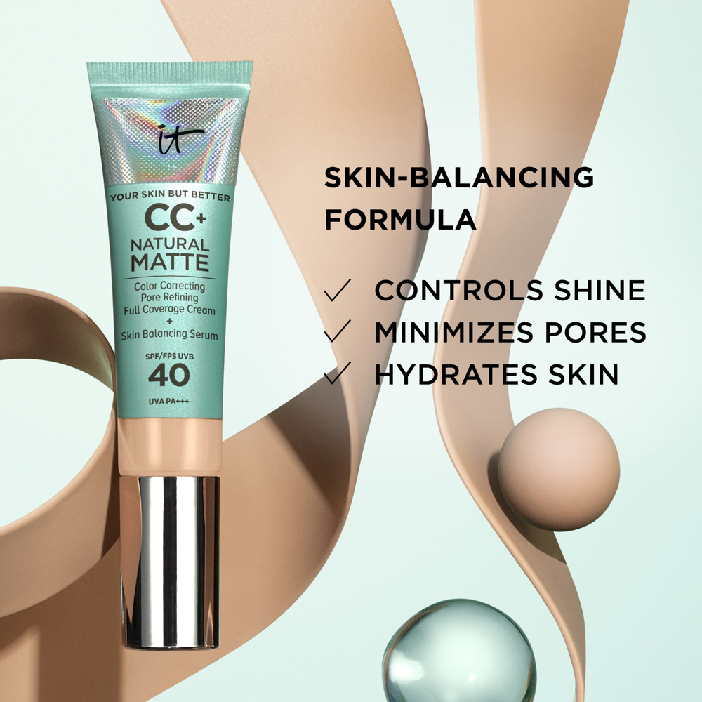 CC+ Cream Natural Matte Foundation SPF40