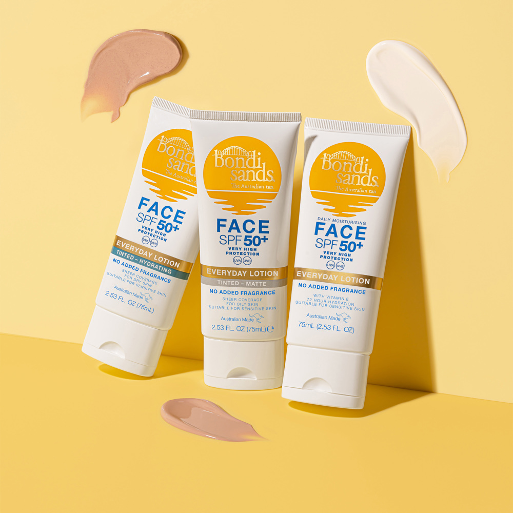 SPF50+ Everyday Matte Tinted Face Lotion, 75ml