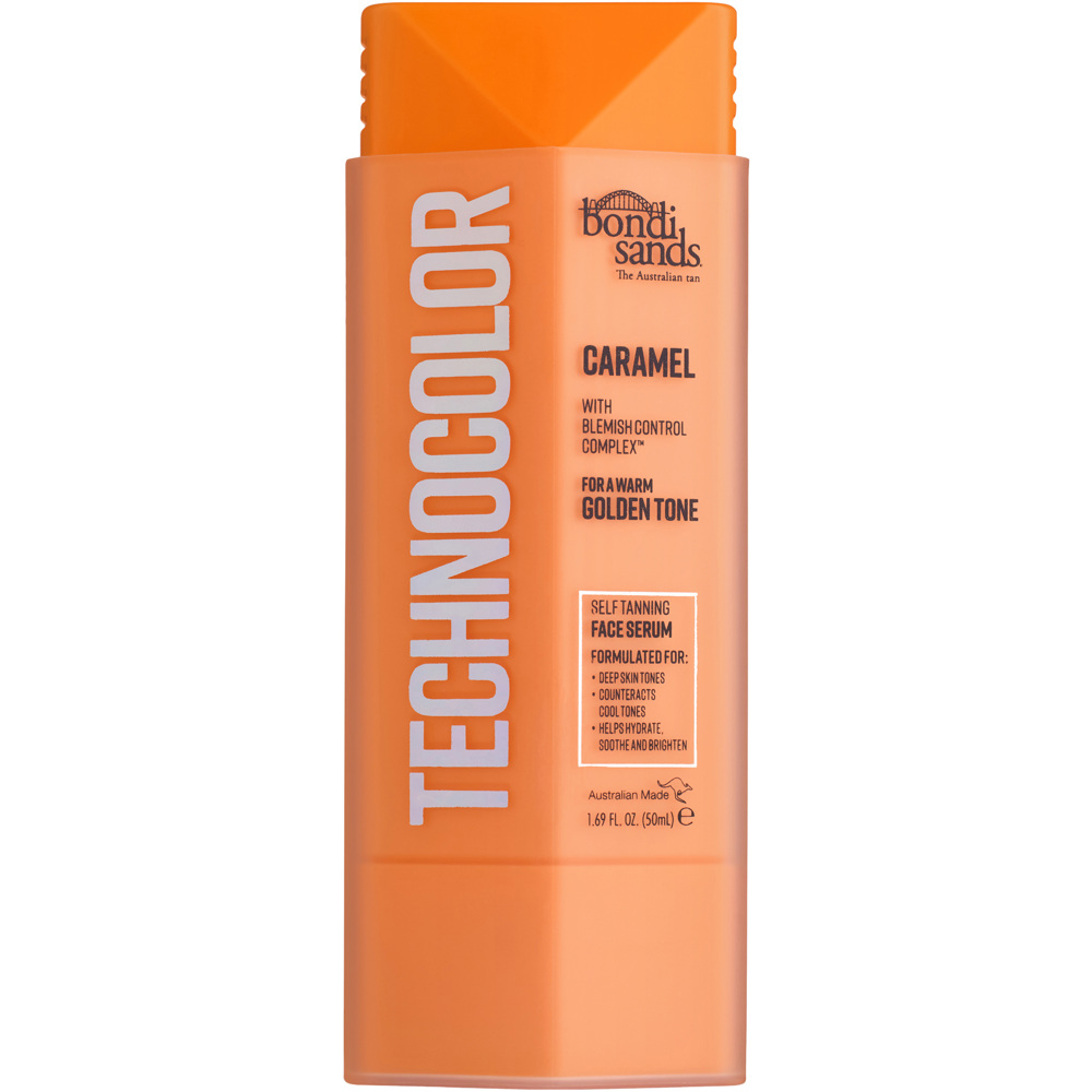 Technocolor Self Tanning Face Serum Caramel, 50ml