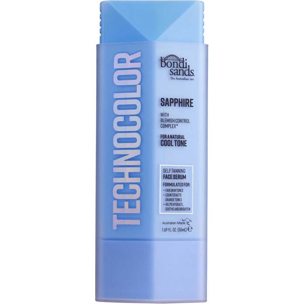 Technocolor Self Tanning Face Serum Sapphire, 50ml