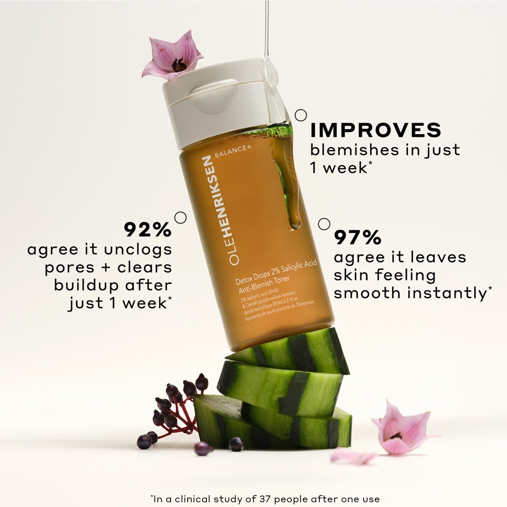 Balance Detox Drops 2% Salicylic Acid Toner, 120ml