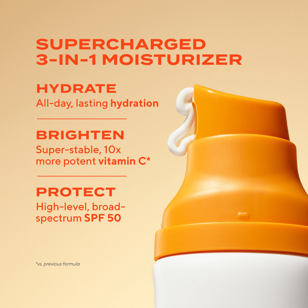 Superactive SPF50 Moisturizer: Brightening, 50ml