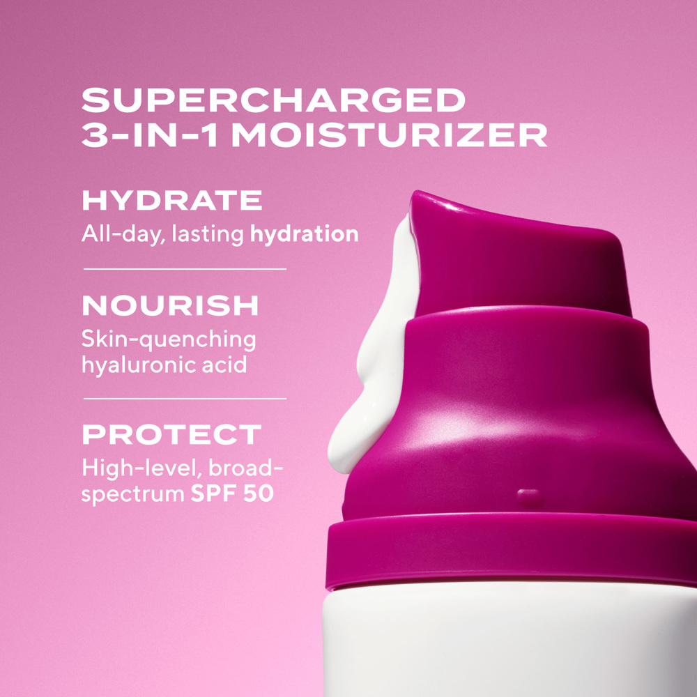 Superactive SPF50 Moisturizer: Hydrating, 50ml