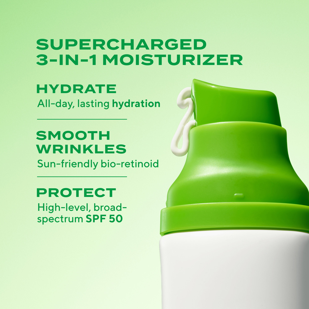 Superactive SPF50 Moisturizer: Wrinkle-Fighting, 50ml