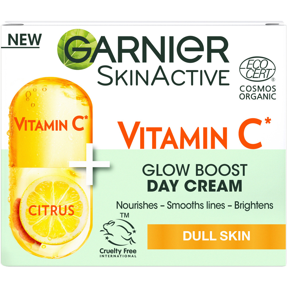 SkinActive Vitamin C* Glow Boost Day Cream, 50ml