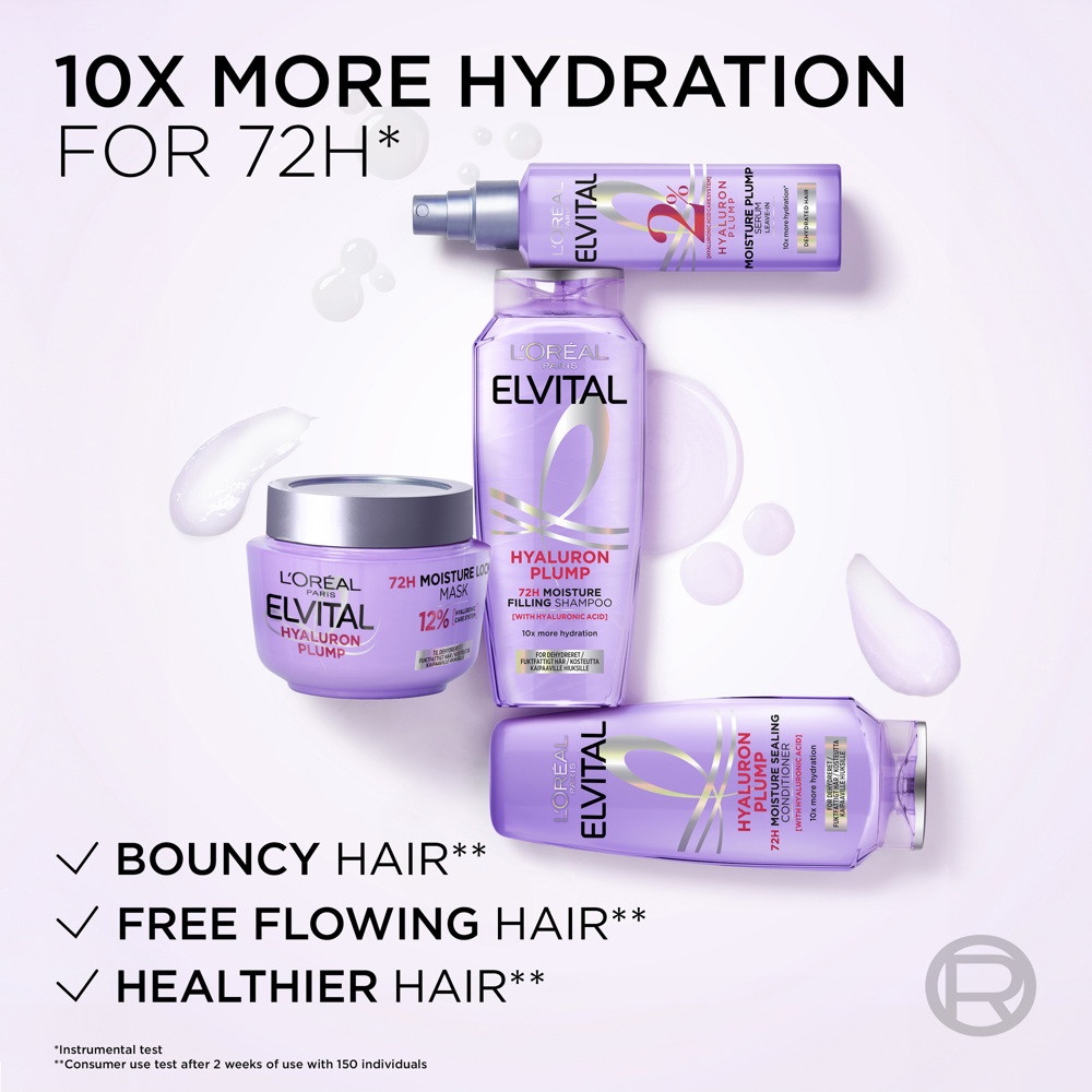 Elvital Hyaluron Plump Shampoo for Dehydrated Hair