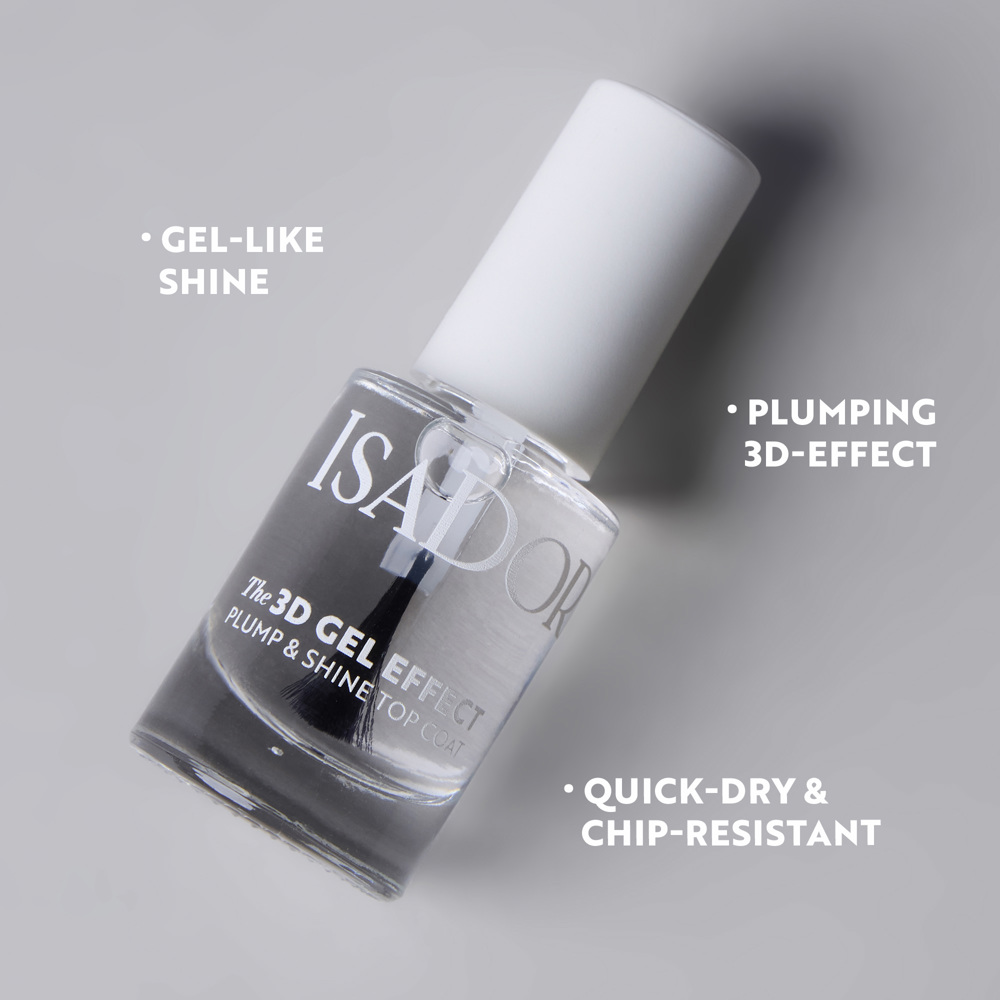 The 3D Gel Effect Plump & Shine Top Coat