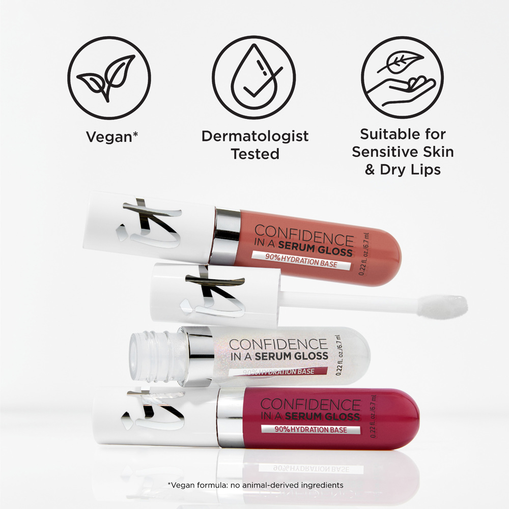 Confidence in a Serum Gloss