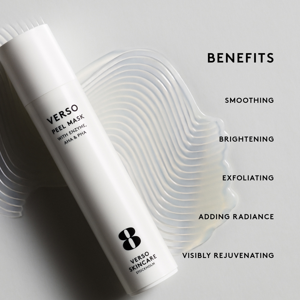 N°8 Peel Mask With Enzyme, AHA & PHA, 50ml