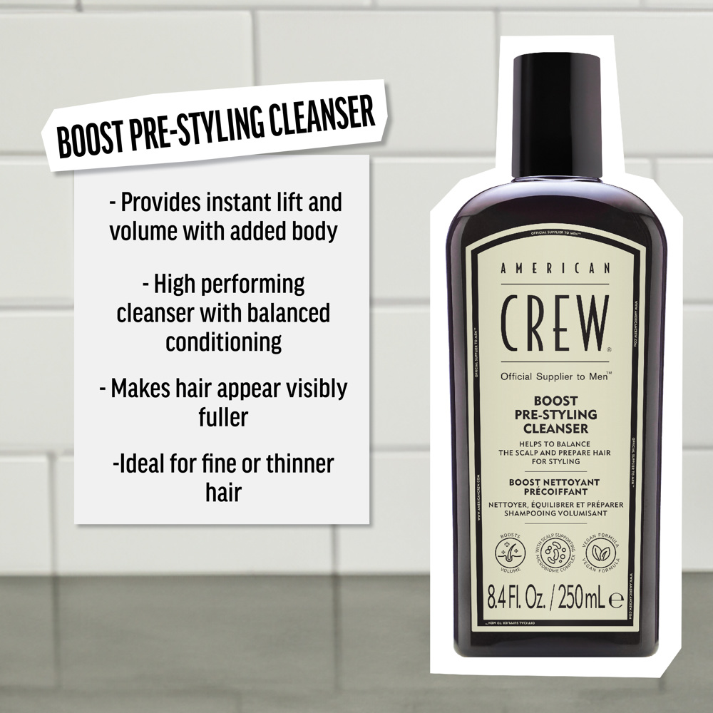Boost Pre-styling Cleanser, 250ml