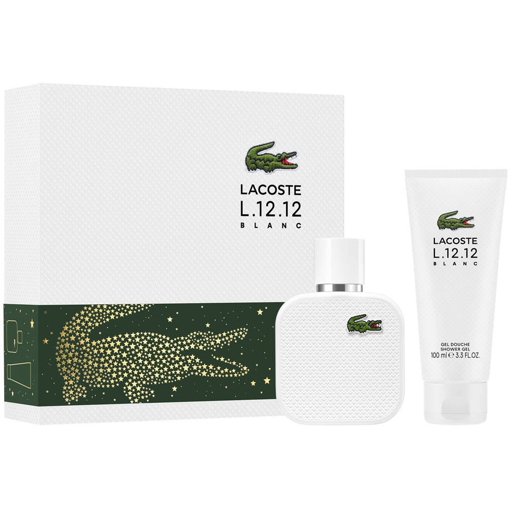 L.12.12 Blanc Gift Set, EdT 50ml + Shower Gel 100ml