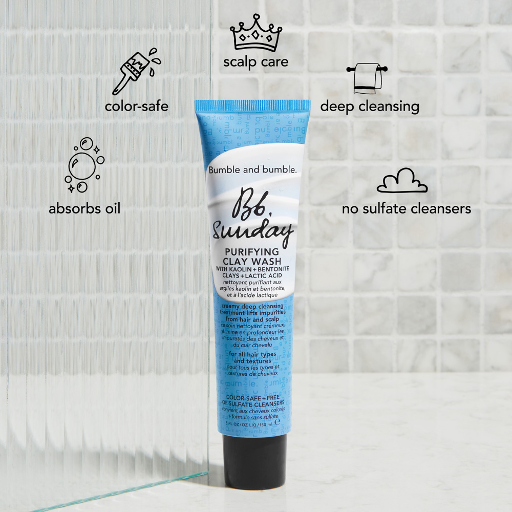 Sunday Purifying Clay Wash, 150ml