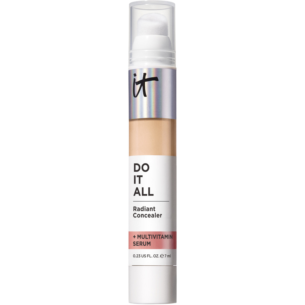 Do It All Plumping Radiant Concealer + Multivitamin Serum, 225 Light Medium Warm