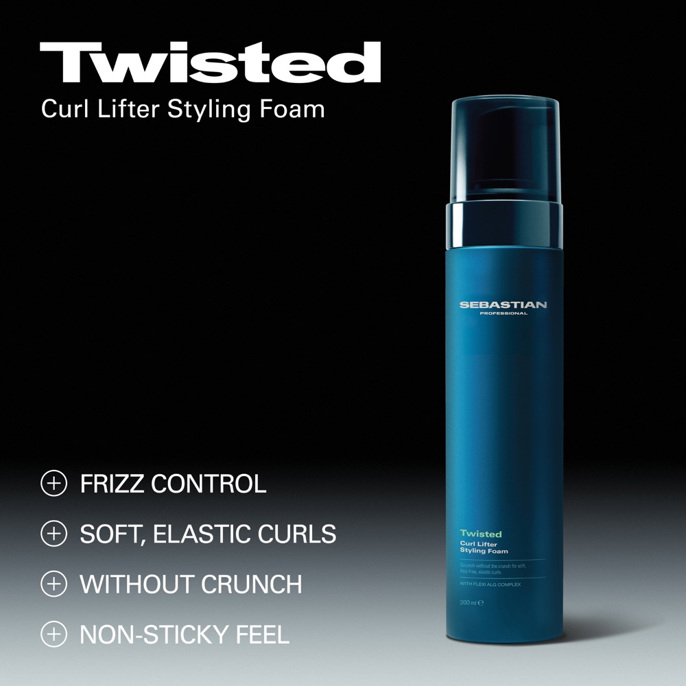 Twisted Curl Lifter Styling Foam, 200ml