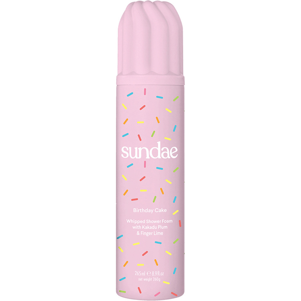Birthday Cake Whipped Shower Foam, 265ml