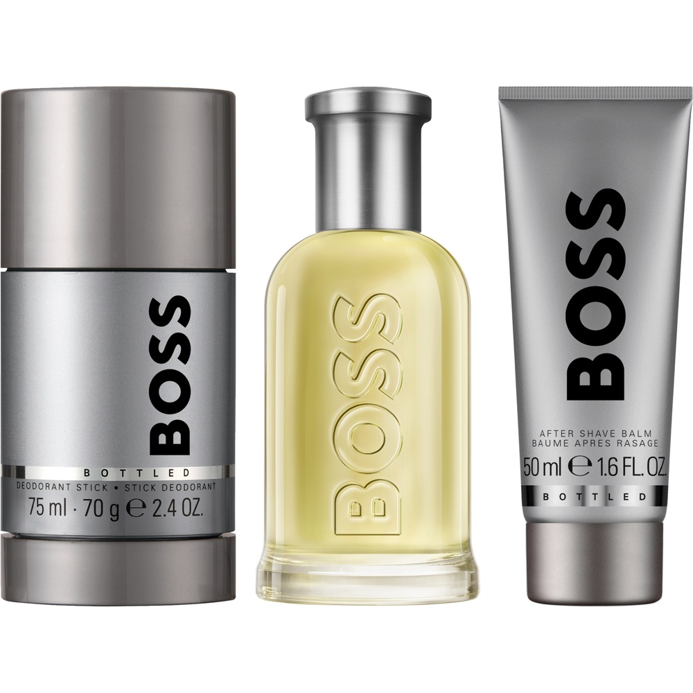 Boss Bottled After Shave Lotion 50ml + Deostick 75ml/g + EdT 50ml