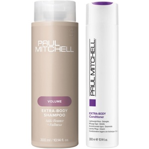 Extra-Body Daily Shampoo 300ml + Rinse 300ml