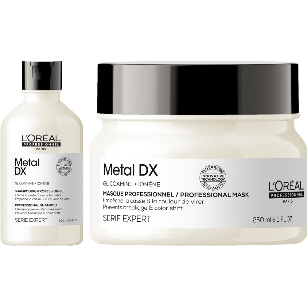 Metal DX Duo, Shampoo 300ml + Hair Mask 250ml